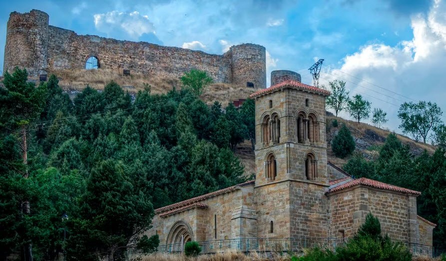 Castle Aguilar de Campoo, Spain